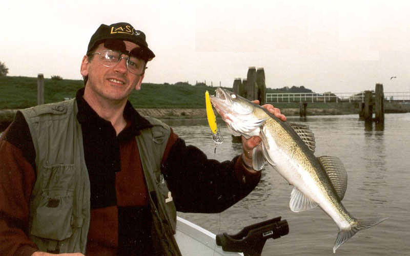 trolled Dutch zander